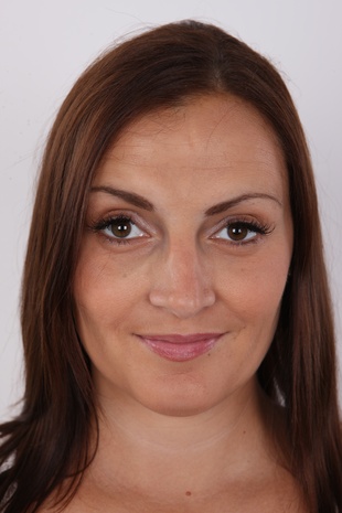 1. Download full pics of model Katerina (31) from czechcasting.com