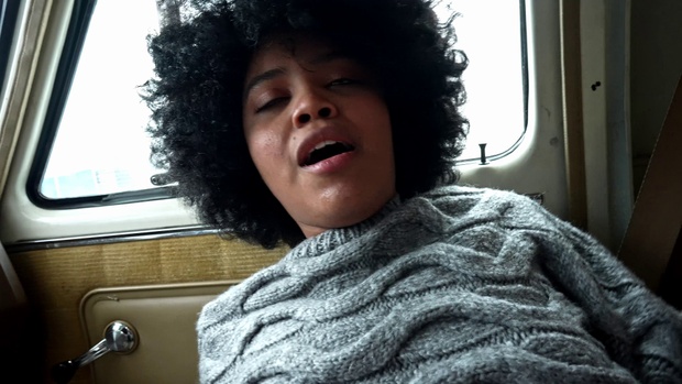 2. Download full pics of Afro Babe Trapped In Snowstorm – Dick Was Her Only Way Out – Part 2 from mikebigdick.com
